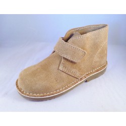 Bota Safari piel serraje con velcro