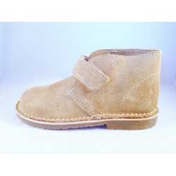 Bota Safari piel serraje con velcro